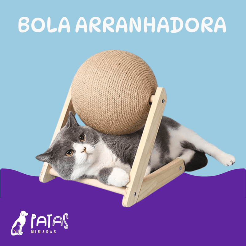 Bola Arranhadora para Gatos 